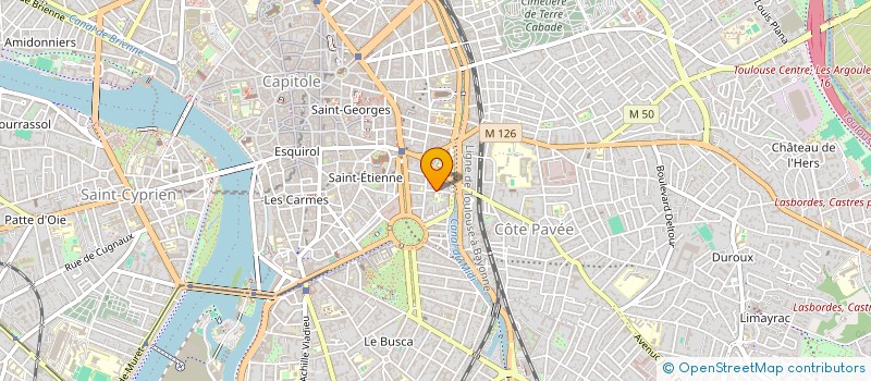 localisation de l'entreprise MONSIEUR GILLES NOUGARO à TOULOUSE