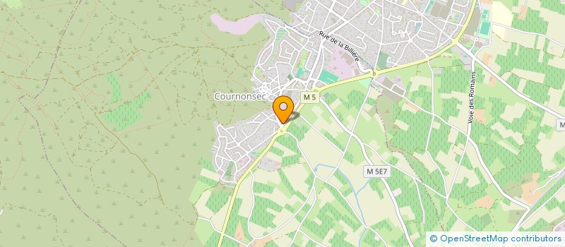 localisation de l'entreprise MONSIEUR GILLES NURIT  COURNONSEC