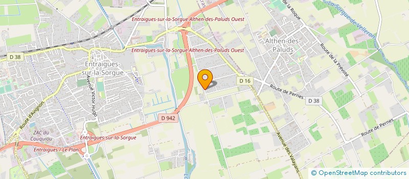 localisation de l'entreprise MONSIEUR GILLES OGIAS  ENTRAIGUES-SUR-LA-SORGUE