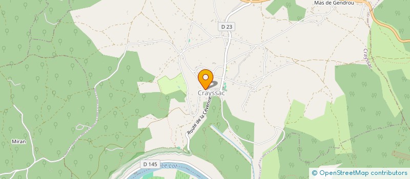 localisation de l'entreprise MONSIEUR GILLES OLIVIER GRECH  CRAYSSAC