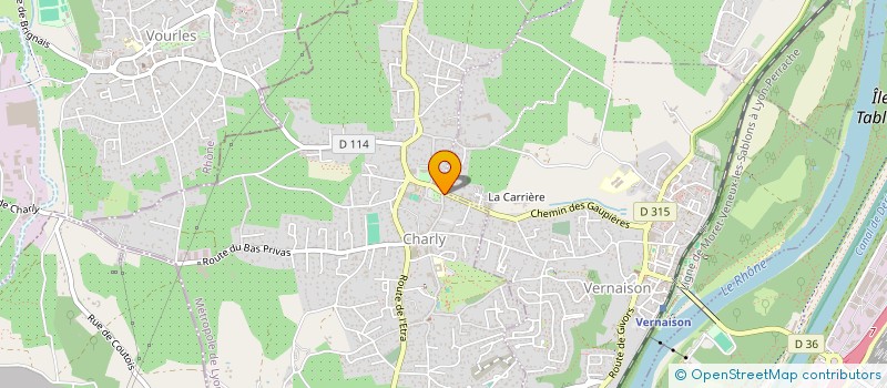 localisation de l'entreprise MONSIEUR GILLES OLLAGNIER à CHARLY