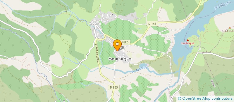 localisation de l'entreprise MONSIEUR GILLES OLLIER  OCTON