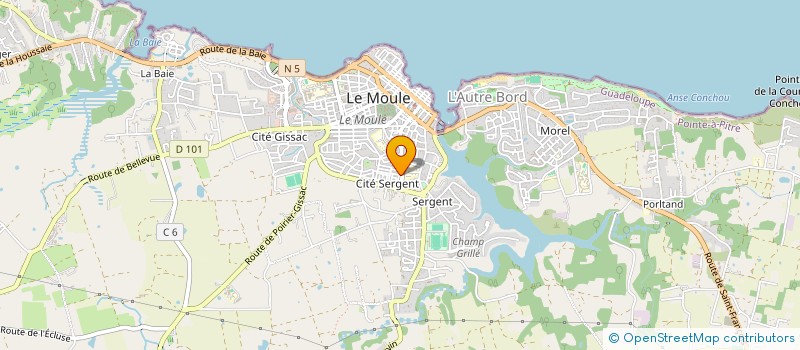 localisation de l'entreprise MONSIEUR GILLES ORER  SAINT-FRANCOIS