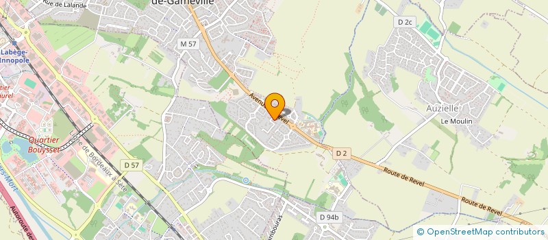 localisation de l'entreprise MONSIEUR GILLES ORSELLY  SAINT-ORENS-DE-GAMEVILLE