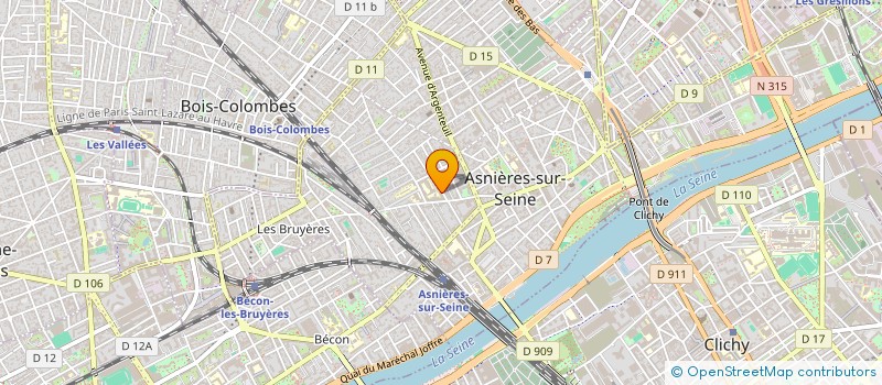 localisation de l'entreprise MONSIEUR GILLES PACO à ASNIERES-SUR-SEINE