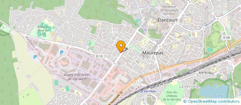 localisation de l'entreprise MONSIEUR GILLES PAILLUSSON à MAUREPAS