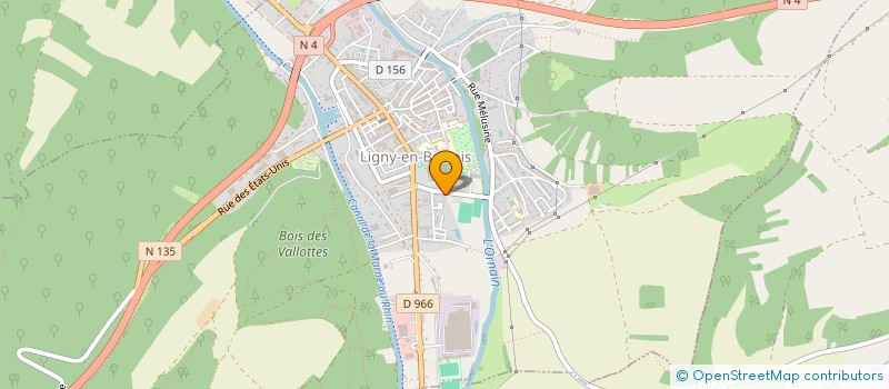 localisation de l'entreprise MONSIEUR GILLES PAJOT à LIGNY-EN-BARROIS