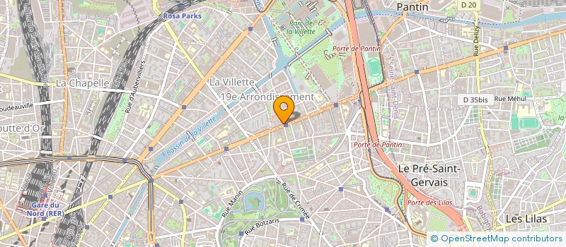 localisation de l'entreprise MONSIEUR GILLES PAJOT  PARIS