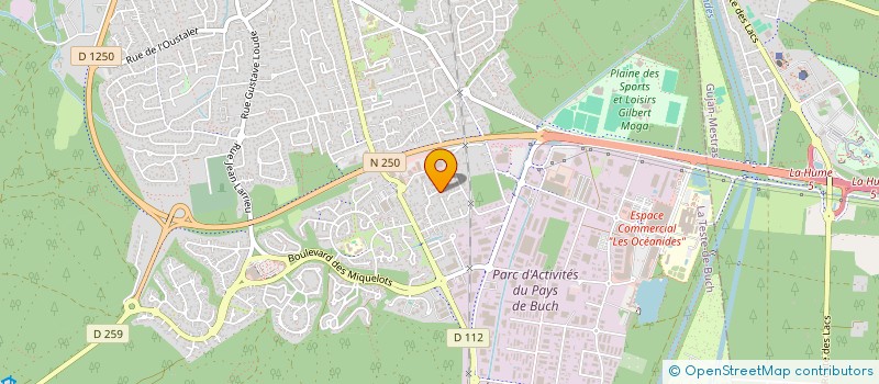 localisation de l'entreprise MONSIEUR GILLES PAKIADES  LA TESTE-DE-BUCH