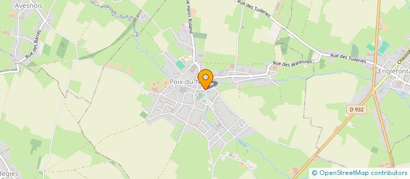 localisation de l'entreprise MONSIEUR GILLES PAPIC  POIX-DU-NORD