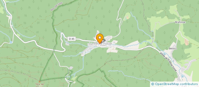 localisation de l'entreprise MONSIEUR GILLES PAQUET  PROVENCHERES-ET-COLROY