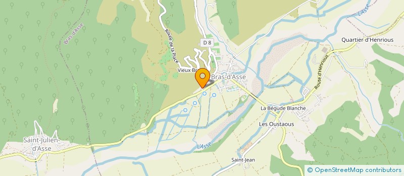 localisation de l'entreprise MONSIEUR GILLES PARNIERE à BRAS D'ASSE