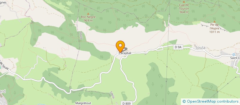 localisation de l'entreprise MONSIEUR GILLES PARRE  VILLAR-SAINT-ANSELME