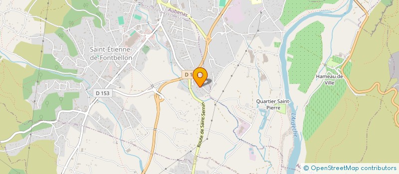 localisation de l'entreprise MONSIEUR GILLES PASCAL  SAINT-ETIENNE-DE-FONTBELLON