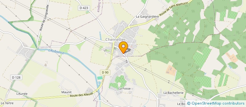 localisation de l'entreprise MONSIEUR GILLES PASQUIER à BRISSAC LOIRE AUBANCE