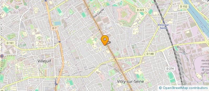 localisation de l'entreprise MONSIEUR GILLES-PATRICE BERTRAC  VITRY-SUR-SEINE