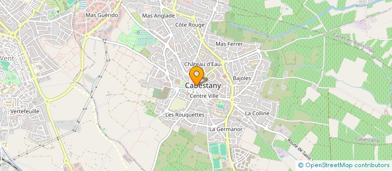 localisation de l'entreprise MONSIEUR GILLES PAULO  CABESTANY