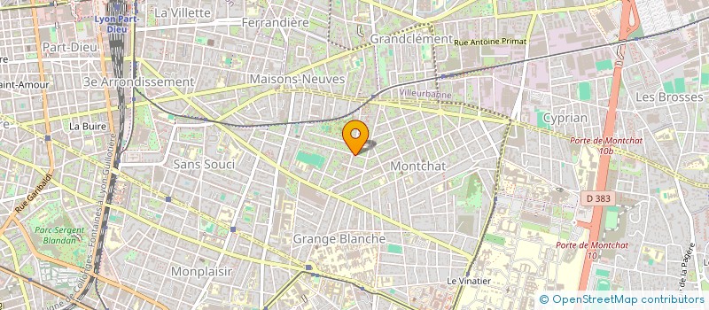 localisation de l'entreprise MONSIEUR GILLES PAUTIGNY à LYON