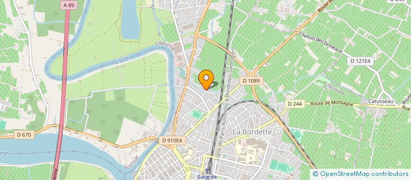 localisation de l'entreprise MONSIEUR GILLES PAUTROT à LIBOURNE