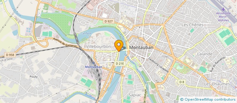 localisation de l'entreprise MONSIEUR GILLES PAVAN à MONTAUBAN