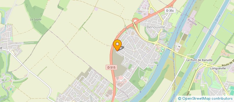 localisation de l'entreprise MONSIEUR GILLES PAYELLE  BENOUVILLE