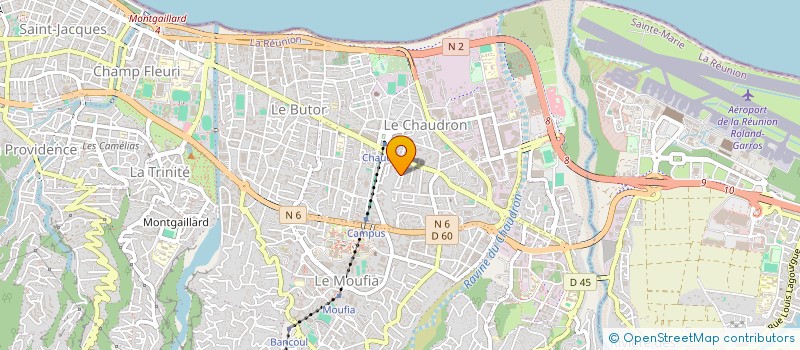localisation de l'entreprise MONSIEUR GILLES PAYET à SAINT-DENIS