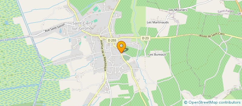 localisation de l'entreprise MONSIEUR GILLES PELLET à SAINT-CIERS-SUR-GIRONDE