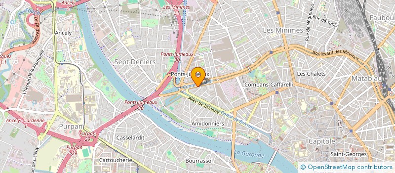 localisation de l'entreprise MONSIEUR GILLES PELUHET  TOULOUSE