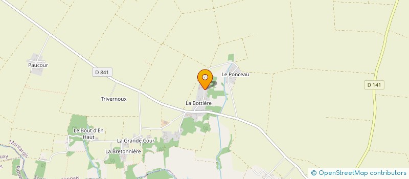 localisation de l'entreprise MONSIEUR GILLES PERON à SCEAUX-DU-GATINAIS