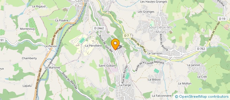 localisation de l'entreprise MONSIEUR GILLES PERRELLE  SAINT-GERMAIN-NUELLES