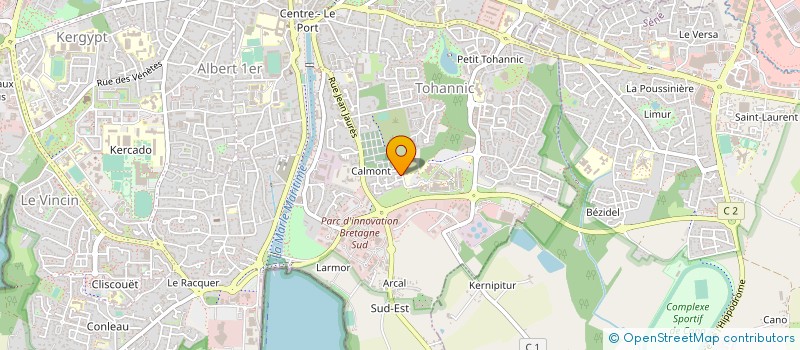 localisation de l'entreprise MONSIEUR GILLES PERSON à VANNES
