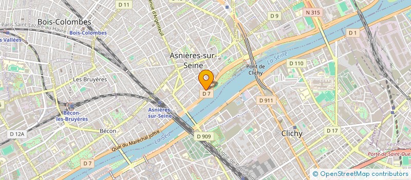 localisation de l'entreprise MONSIEUR GILLES PERTHUIS DE LA SALLE à ASNIERES-SUR-SEINE
