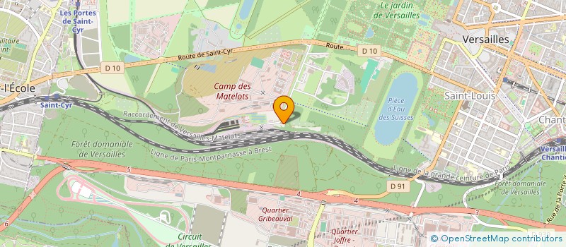 localisation de l'entreprise MONSIEUR GILLES PERUCHENA à VERSAILLES