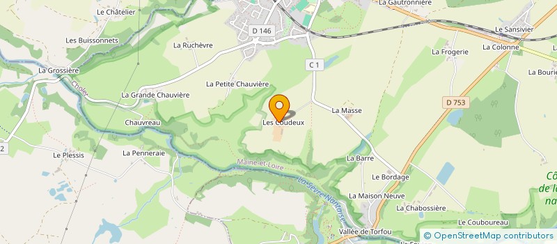 localisation de l'entreprise MONSIEUR GILLES PETIT  SEVREMOINE