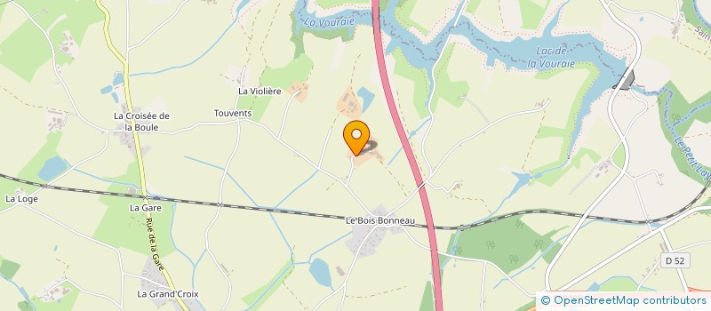 localisation de l'entreprise MONSIEUR GILLES PETIT  BOURNEZEAU