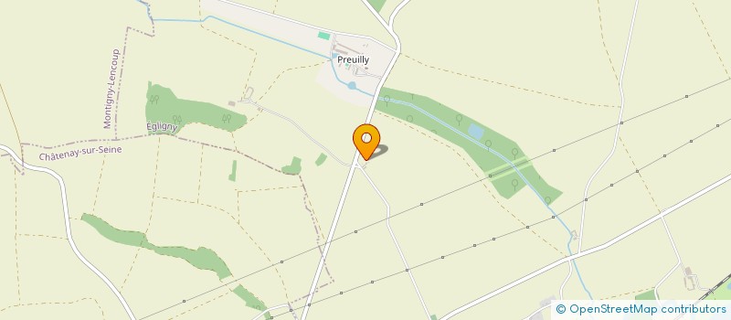 localisation de l'entreprise MONSIEUR GILLES PEYROUTY  EGLIGNY