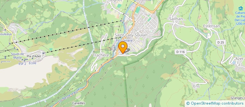 localisation de l'entreprise MONSIEUR GILLES PHAM-HUNG  SAINT-LARY-SOULAN