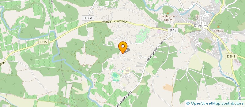 localisation de l'entreprise MONSIEUR GILLES PHILIPPE  ROGNES