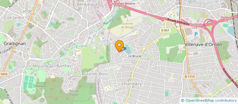 localisation de l'entreprise MONSIEUR GILLES PHILIPPOT à VILLENAVE-D'ORNON