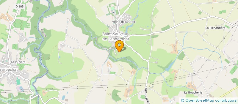 localisation de l'entreprise MONSIEUR GILLES PICHOT  OREE-D'ANJOU