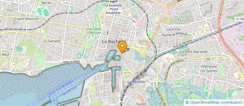 localisation de l'entreprise MONSIEUR GILLES PIDERIT  LA ROCHELLE