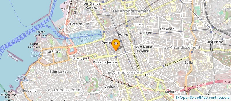 localisation de l'entreprise MONSIEUR GILLES PIERRA à MARSEILLE