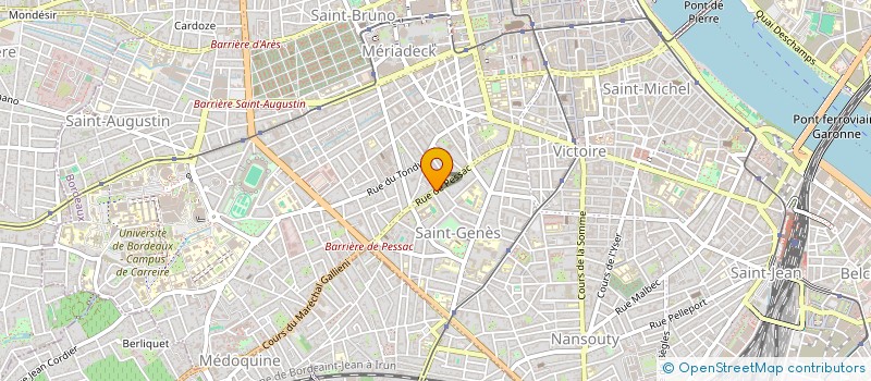 localisation de l'entreprise MONSIEUR GILLES PIERRE AUZERO à BORDEAUX