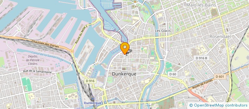 localisation de l'entreprise MONSIEUR GILLES PIETRZAK à DUNKERQUE