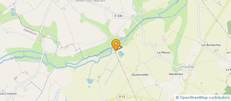 localisation de l'entreprise MONSIEUR GILLES PINON à PELLEVOISIN