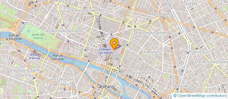 localisation de l'entreprise MONSIEUR GILLES PIQUOIS  PARIS