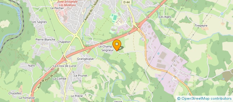 localisation de l'entreprise MONSIEUR GILLES PIRET à MONISTROL-SUR-LOIRE