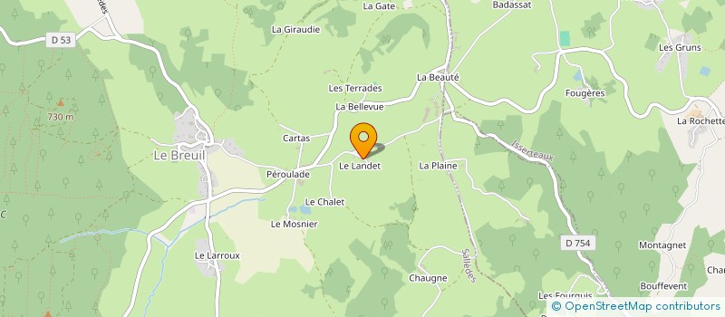 localisation de l'entreprise MONSIEUR GILLES PIREYRE à SALLEDES