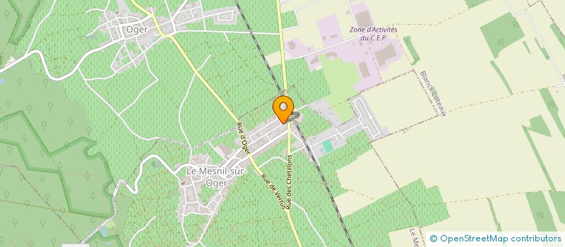 localisation de l'entreprise MONSIEUR GILLES PITOIS  LE MESNIL-SUR-OGER