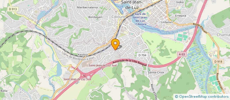localisation de l'entreprise MONSIEUR GILLES PIVERT à CIBOURE